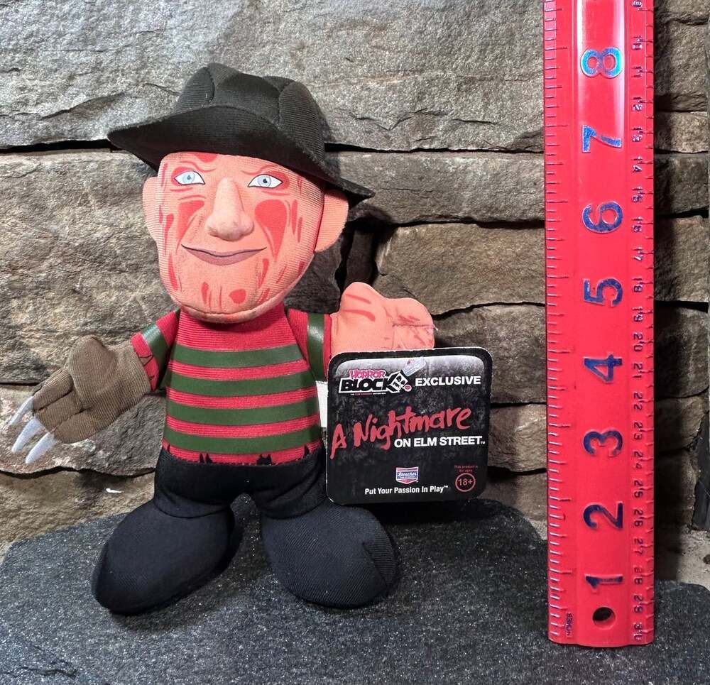 A Nightmare On Elm Street Freddy Krueger Plush Bleacher Creatures Exclusive